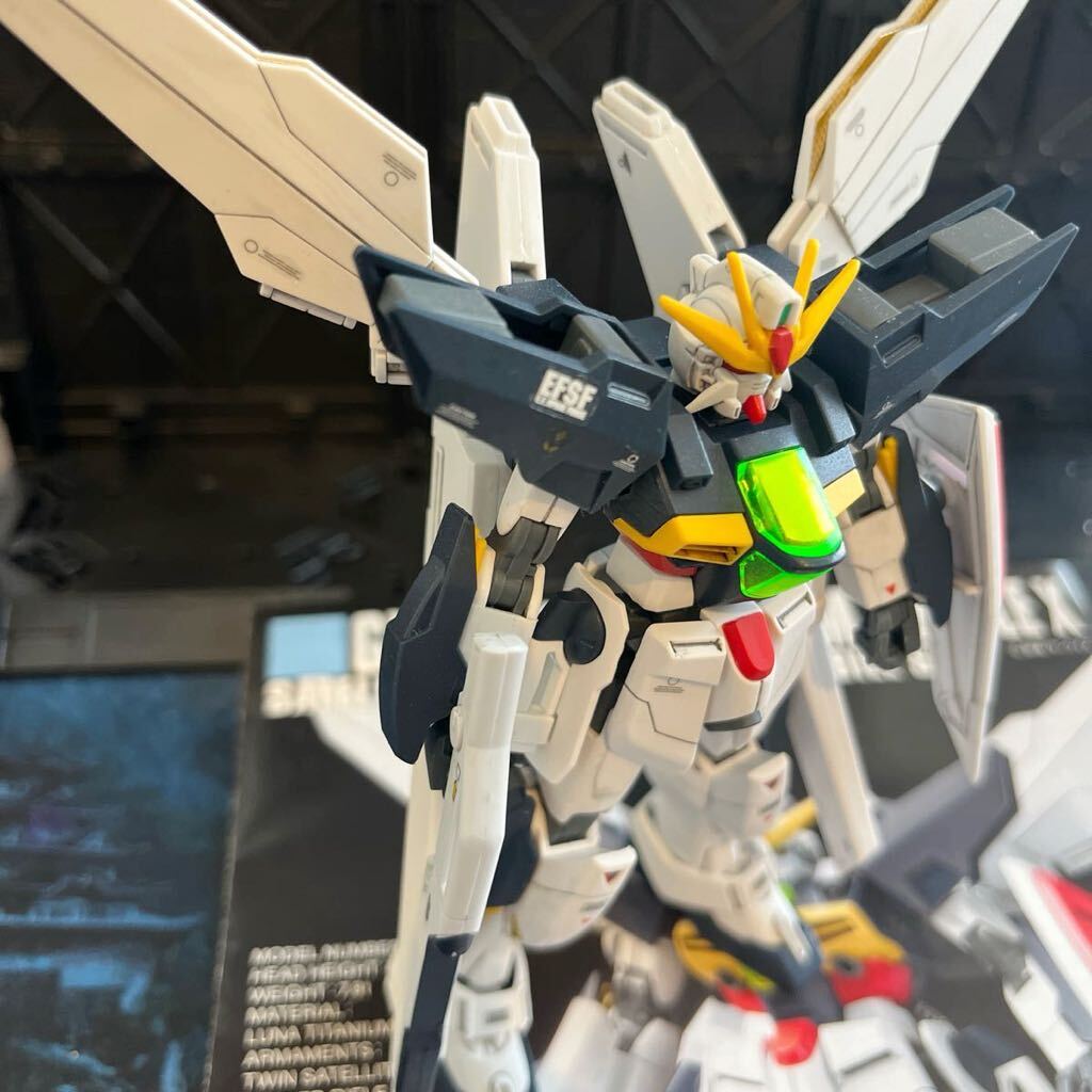 HGAW 1/144 ガンダムダブルエックス　組み立て完成品　※送料無料　完成品　ガンダムXガンプラ プラモデル_画像4