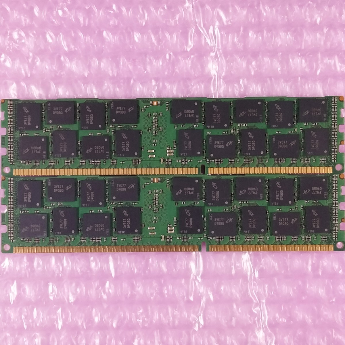 【動作確認済み】Micron DDR3-1866 計32GB (16GB×2枚セット) PC3-14900R ECC Registered RIMM メモリ / 複数入荷の画像2