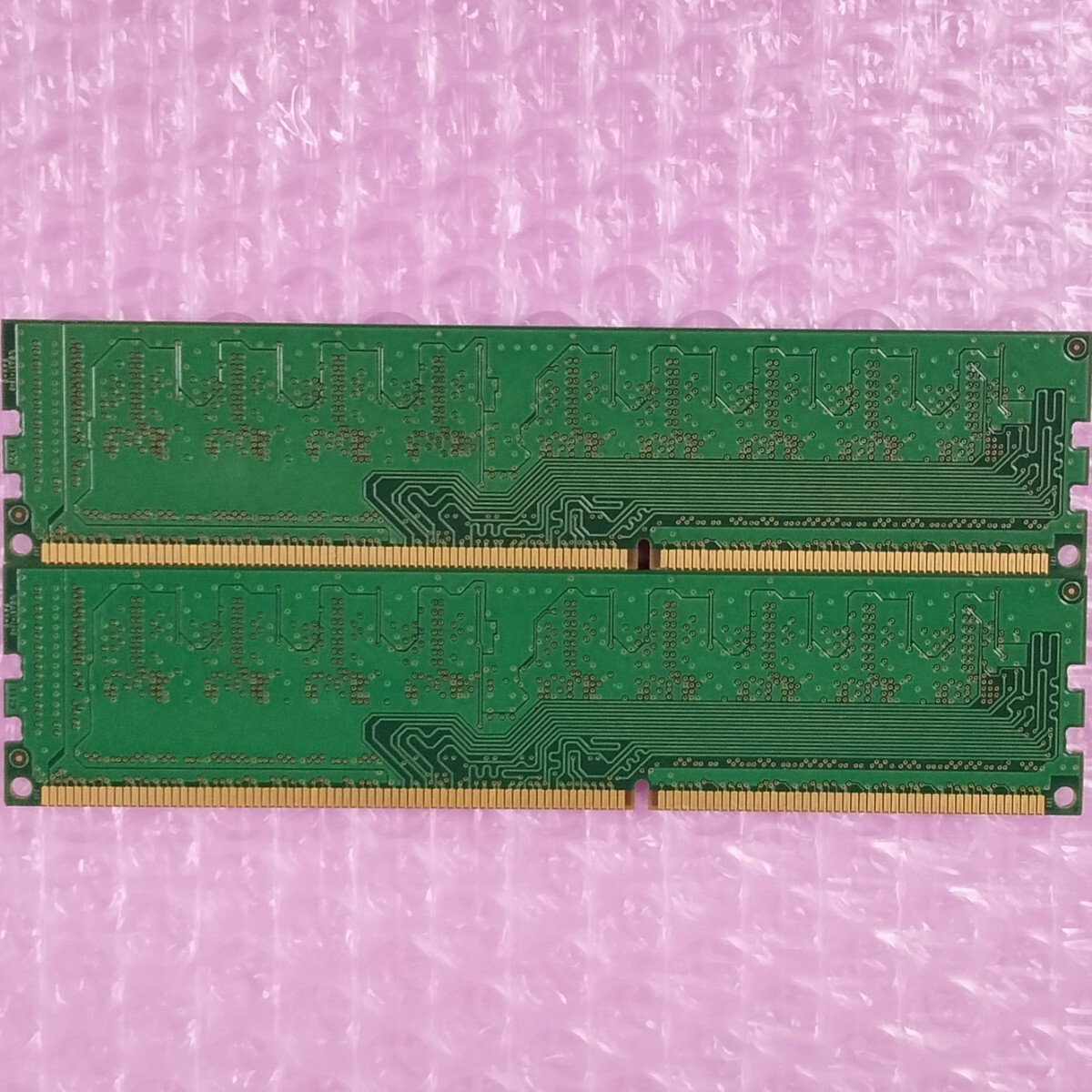 【動作確認済み】SAMSUNG DDR3-1333 4GB (2GB×2枚) PC3-10600E デスクトップ用メモリ ECC Unbuffered DIMM ※在庫6_画像2