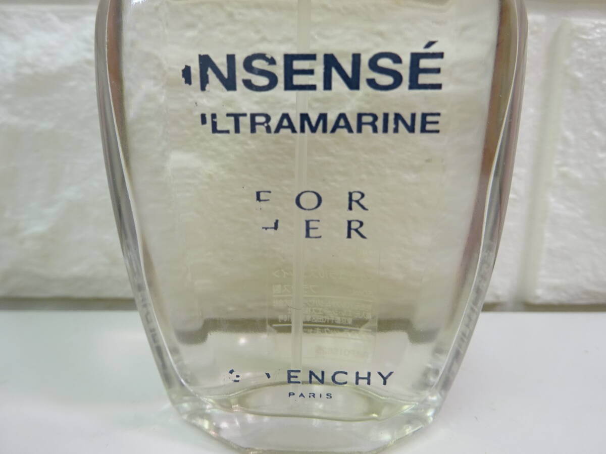 GIVENCHY Givenchy INSENSE Anne sun se Ultra marine four is -o-doto crack EDT 50ml perfume 062M-04