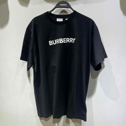 BURBERRY LOGO COTTON T-SHIRT 8084233 M размер Burberry Logo хлопок короткий рукав футболка 