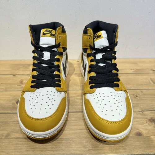 NIKE 2023 AIR JORDAN 1 RETRO HIGH OG "YELLOW OCHRE" 27.5cm DZ5485-701 ナイキ エアジョーダンワンハイ_画像2