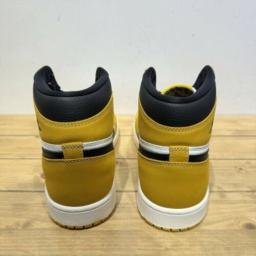 NIKE 2023 AIR JORDAN 1 RETRO HIGH OG "YELLOW OCHRE" 27.5cm DZ5485-701 ナイキ エアジョーダンワンハイ_画像3