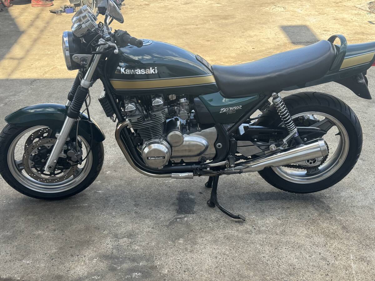 カワサキ ゼファー750 、エンジン絶好調!! 旧車絶版車 逆輸入車 , 実動車 動画あり, KZ750, ゼファー1100の画像2