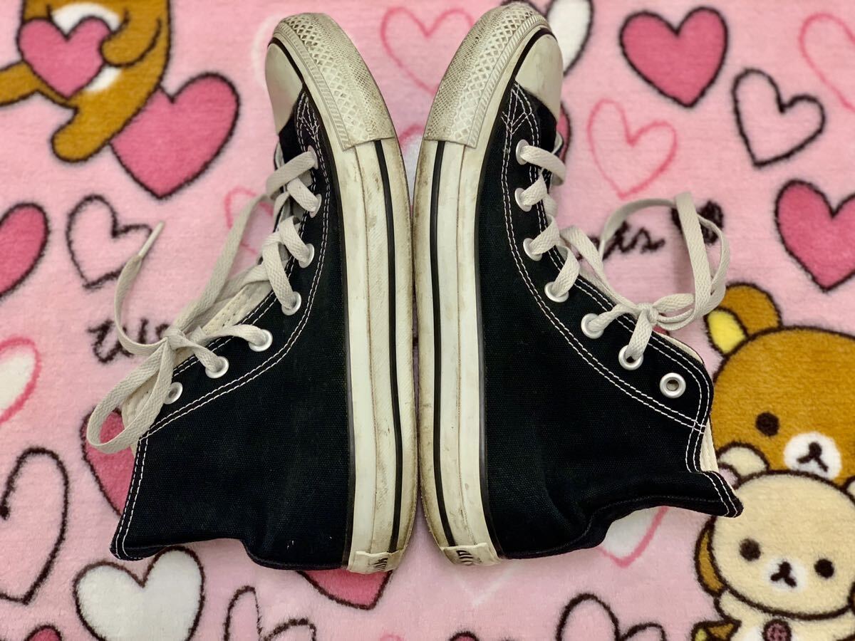 【USED】CONVERSE ハイカットスニーカー ☆ 通学 運動靴 レディースシューズ☆ USED 古着 ECO_画像5