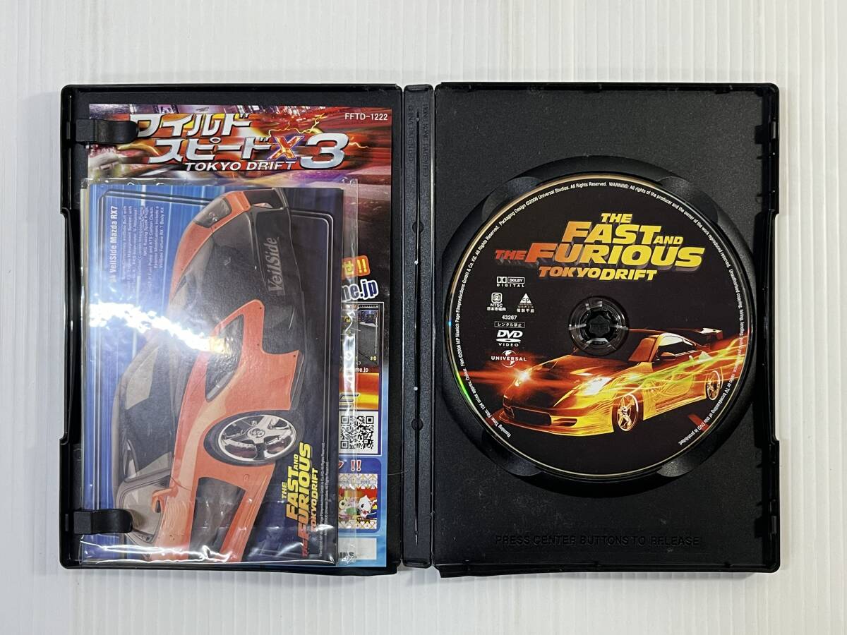 THE FAST AND THE FURIOUS / ワイルドスピード DVDセット ★1957s★ 海外 カーアクション映画 車 現状品 趣味 長期保管品_画像6