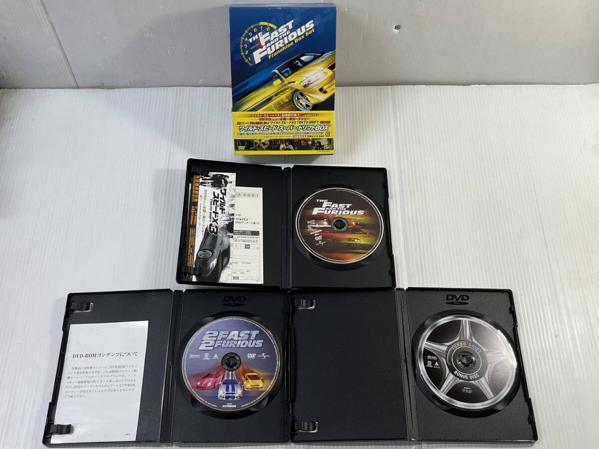 THE FAST AND THE FURIOUS / ワイルドスピード DVDセット ★1957s★ 海外 カーアクション映画 車 現状品 趣味 長期保管品_画像4