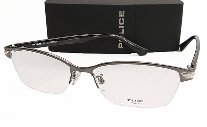 POLICE ポリス メガネ フレーム VPLN74J-0K59 正規品 VPLN74J 0K59 ガンメタル 眼鏡_画像5