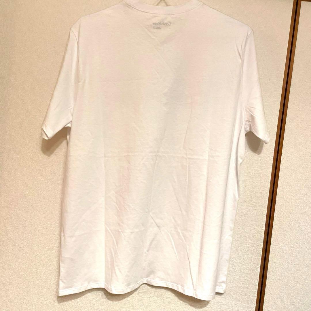 カルバンクライン Tシャツ ホワイト ロゴ サイズ_画像3
