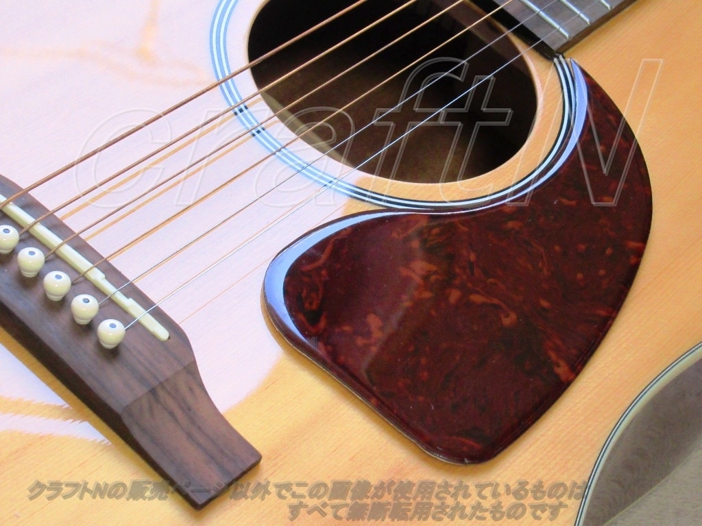 ♪ Gibson J-45タイプピックガード 　スモールサイズ　厚手タイプ_画像3