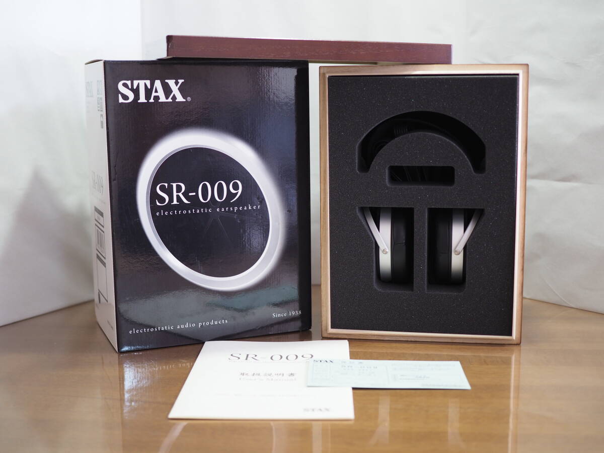 STAX スタックス SR-009 イヤースピーカー + ヘッドホンアンプ SRM-727A_画像7