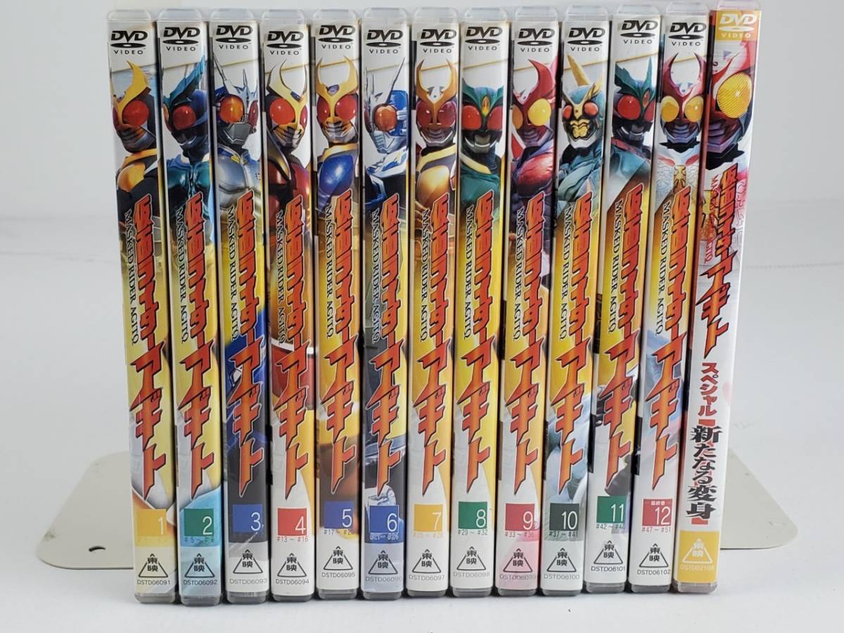 DVD Kamen Rider Agito все 12 шт + новый . преображение все 13 шт комплект обычная версия 