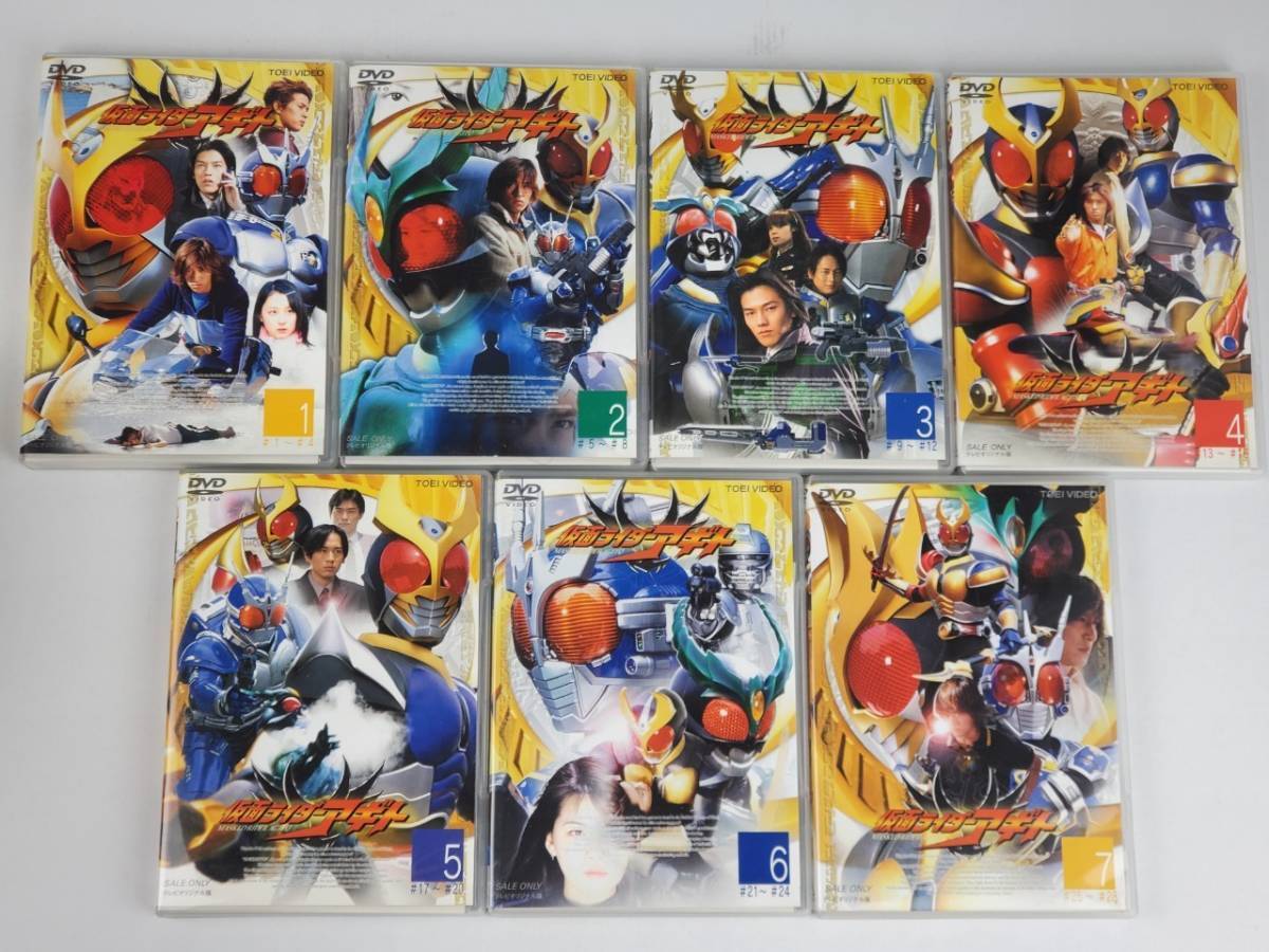 DVD Kamen Rider Agito все 12 шт + новый . преображение все 13 шт комплект обычная версия 
