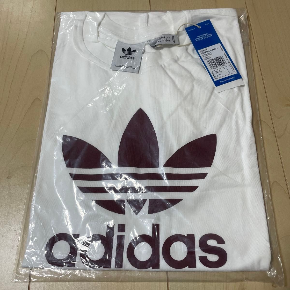 新品未使用未開封　adidas アディダス　半袖Tシャツ　Lサイズ タグ付き