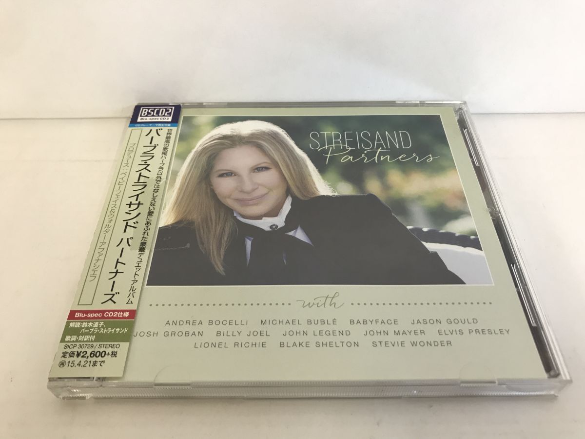 CD/バーブラ・ストライサンド パートナーズ/バーブラ・ストライサンド 他/Sony Music Entertainment/SICP-30729/【M001】の画像1