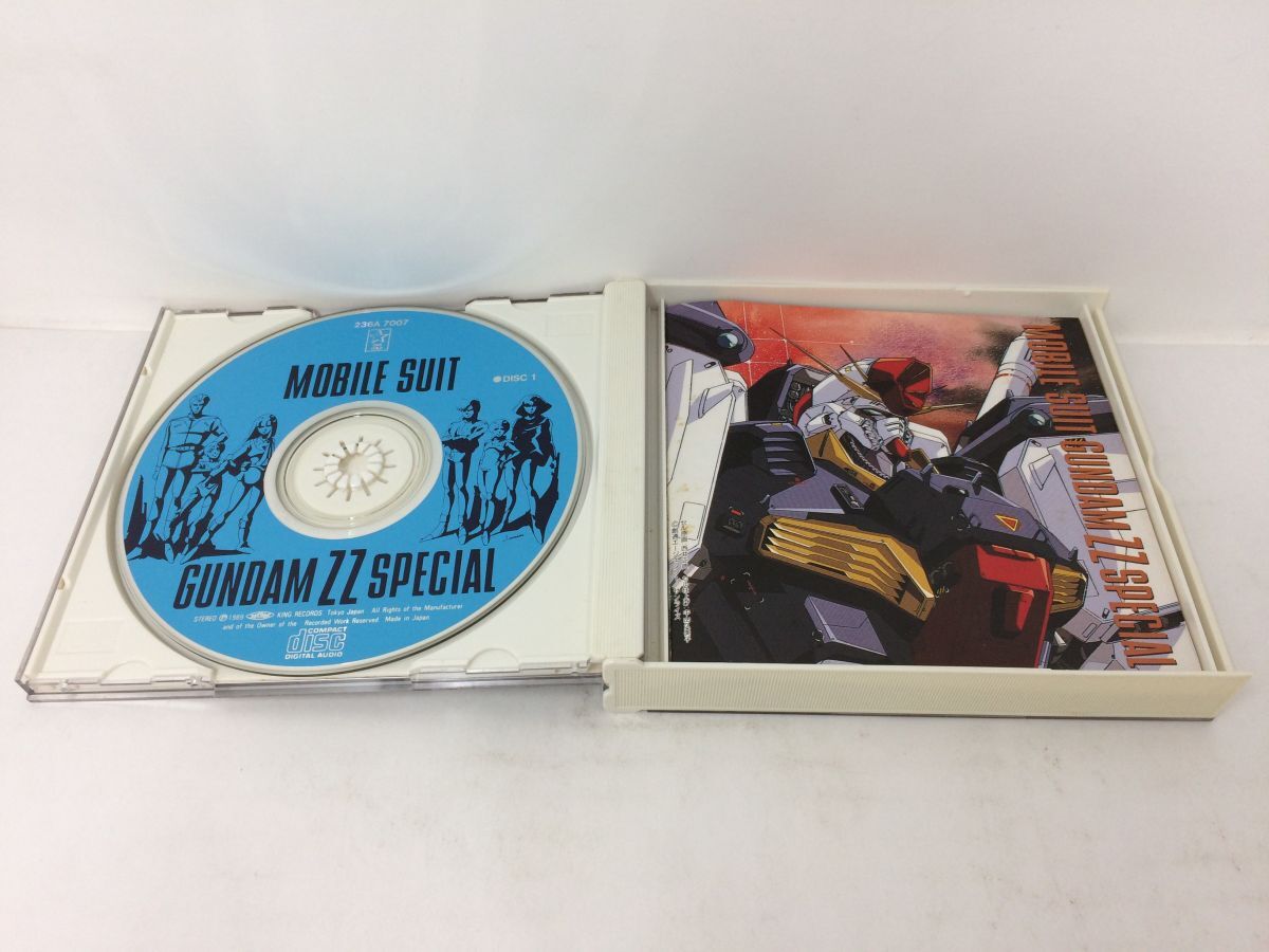 2 листов комплект CD/ Mobile Suit Gundam ZZ специальный / новый . правильный человек ... оригинальный др. /KING RECORD/236A7007~8/[M003]