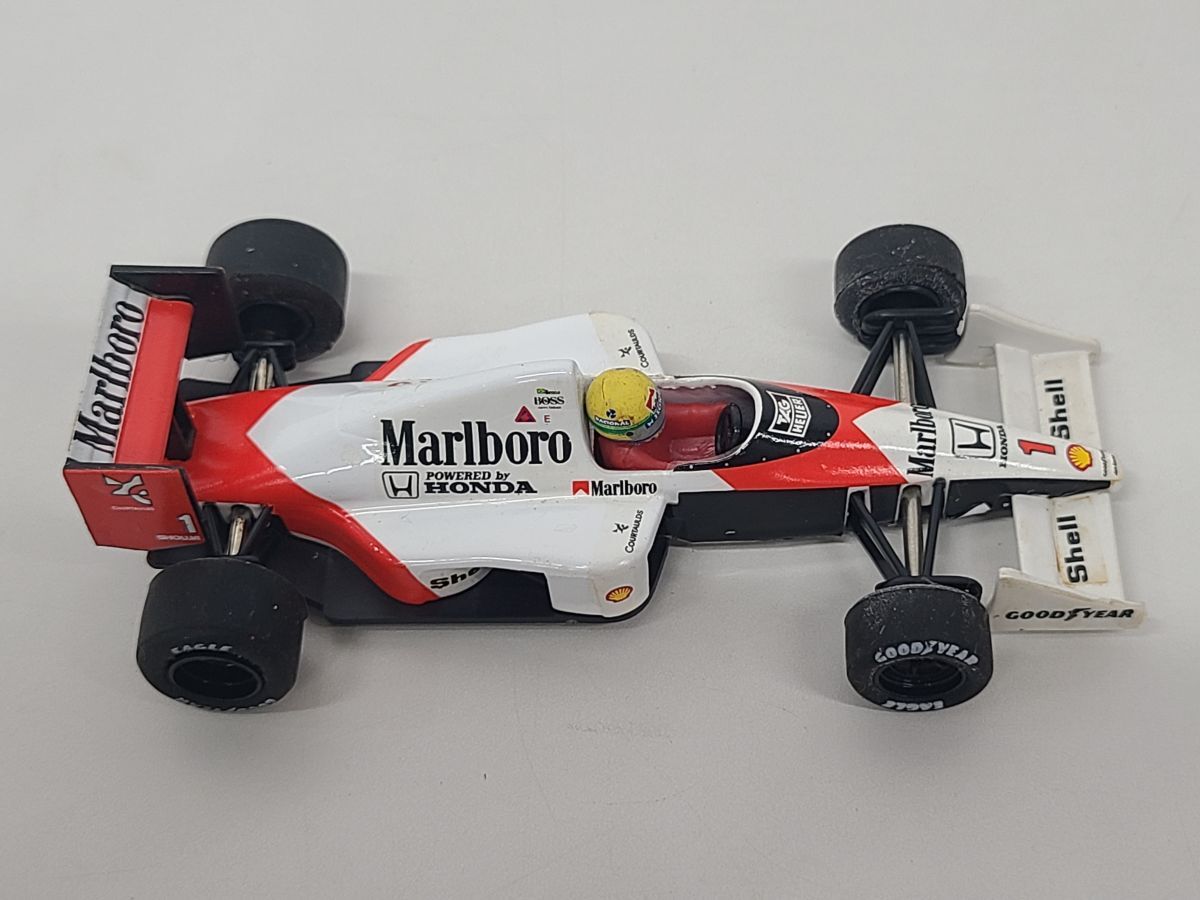 ミニカー / McLaren HONDA MP 4/5 Ayrton SENNA Ref.021 / BOSS COURTAULDS / FORMULA 1 MODELS / ONYX / 箱付【G015】の画像6