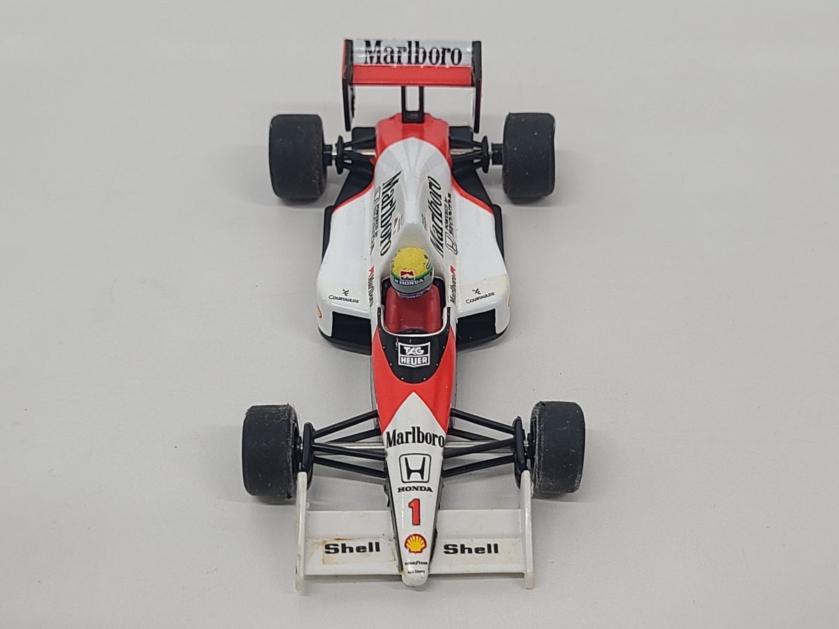 ミニカー / McLaren HONDA MP 4/5 Ayrton SENNA Ref.021 / BOSS COURTAULDS / FORMULA 1 MODELS / ONYX / 箱付【G015】の画像7