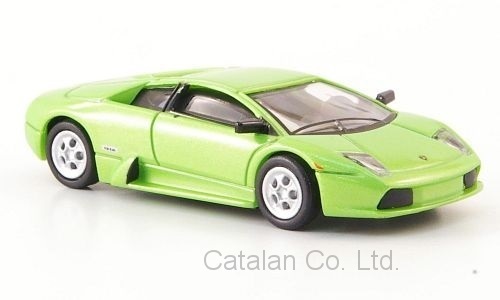 1/87 ランボルギーニ ムルシエラゴ メタリック グリーン 緑 Lamborghini Murcielago metalic green 2001 Ricko 60サイズ_画像1