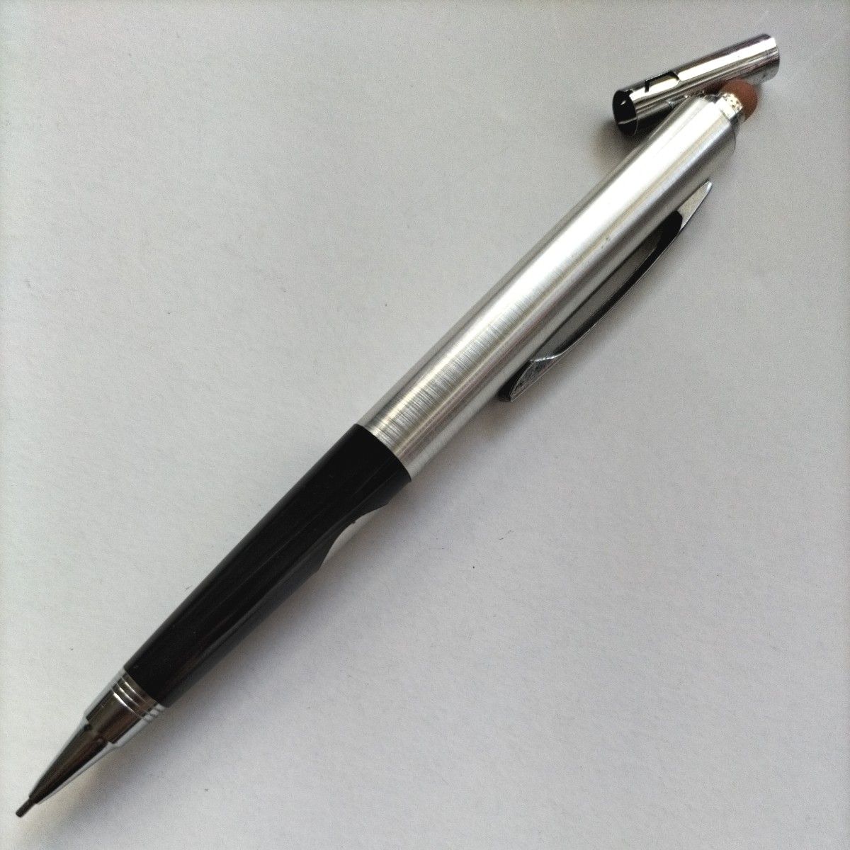 パイロット PILOT シャープペンシル 0 5mm シルバー ブラック パイロット PILOT シャープペンシル 0 5mm シルバー ブラック