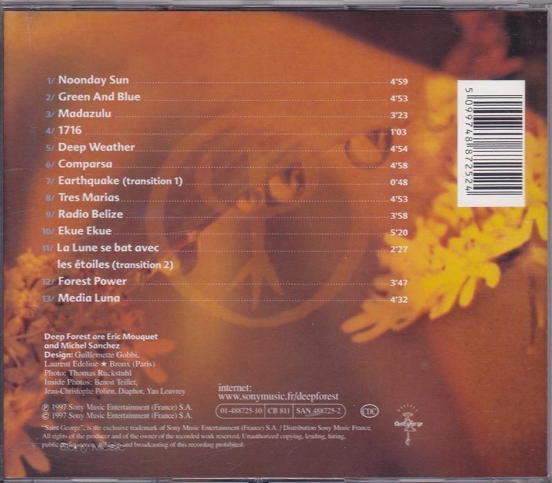 ディープ・フォレスト Deep Forest III - Comparsa /EU盤/中古CD!! 商品管理番号：43294//_画像2