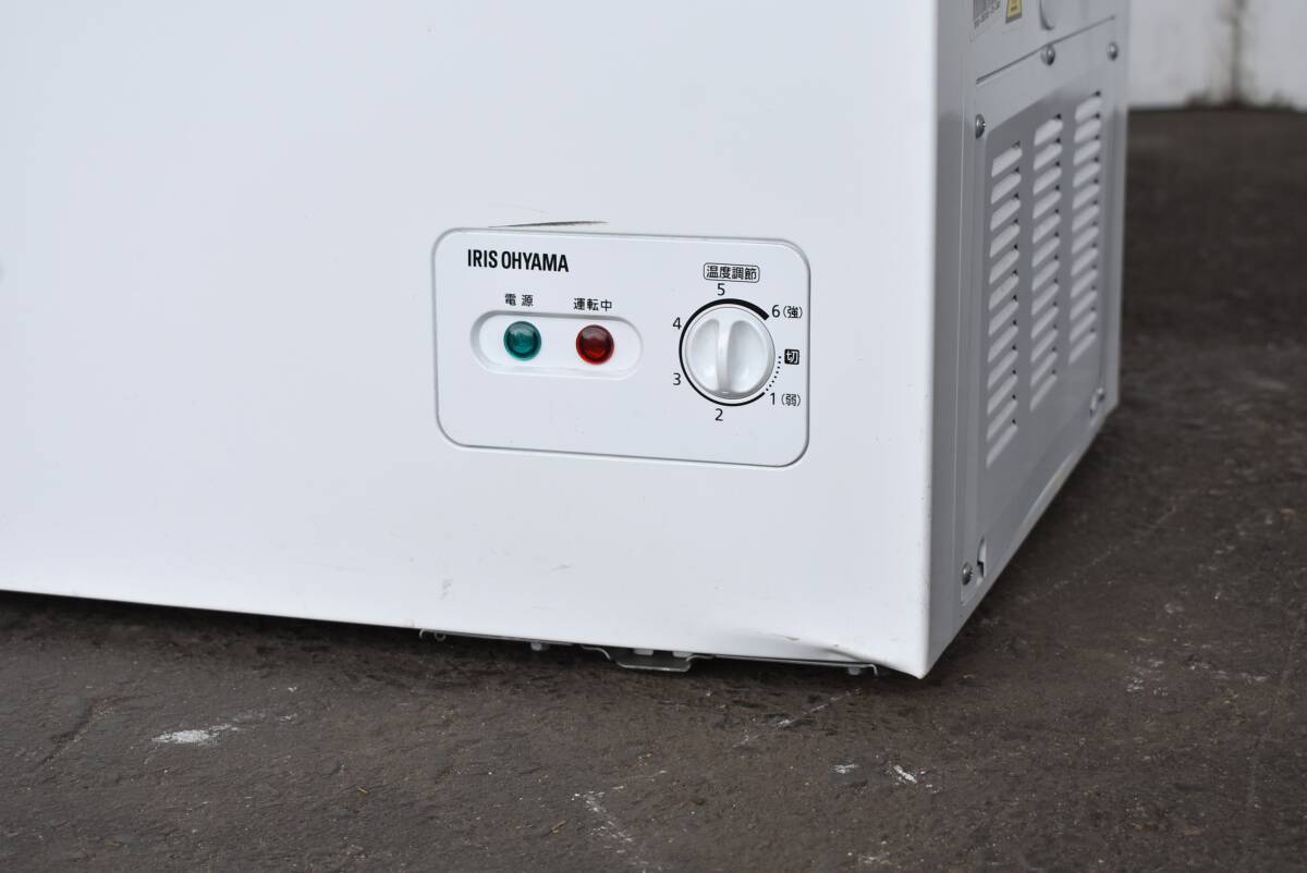 アイリスオーヤマ 冷凍ストッカー ICSD-14A-W 幅73cm 2019年製 ノンフロン冷凍庫 簡易動作確認済 現状品『引取歓迎』zyt1383ジ 60113-05の画像7