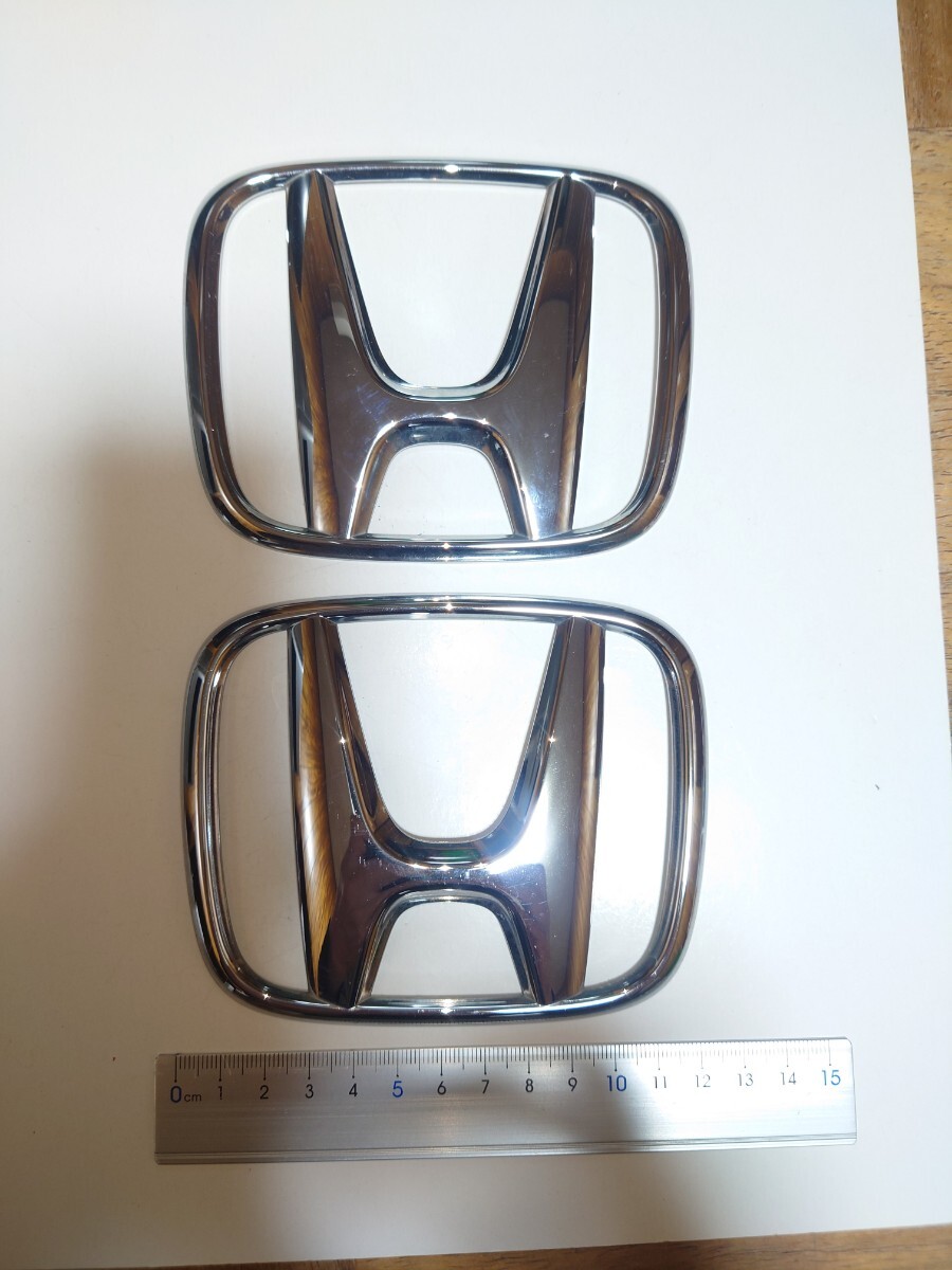 ホンダ純正エンブレム2枚セット　12×9.9　HONDA_画像1