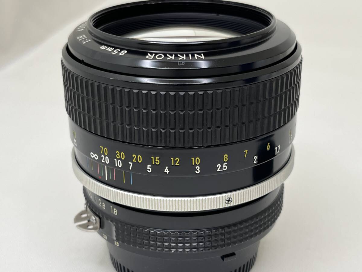 【M50】分解掃除済み Nikon NIKKOR 85mm F1.8 420664 動作品_画像4