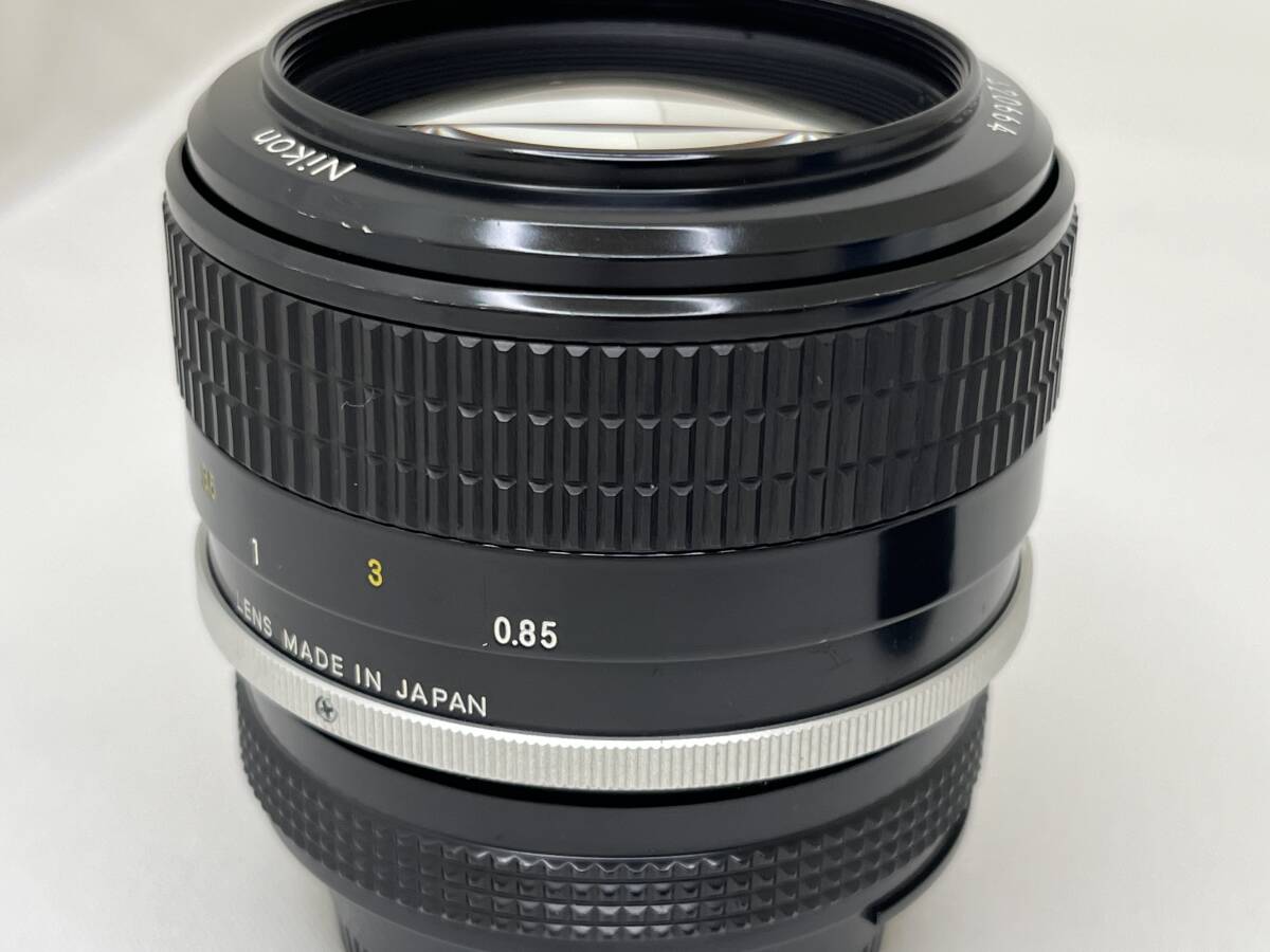 【M50】分解掃除済み Nikon NIKKOR 85mm F1.8 420664 動作品_画像6