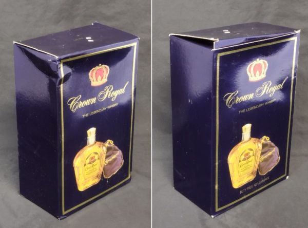 sa☆/ 古酒 未開栓 Crown Royal THE Legendary Whisky クラウンローヤル ウイスキー 1979年 750ml 40% 箱付き /DY-2547の画像10