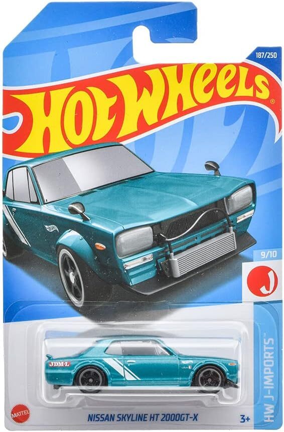 ホットウィール(Hot Wheels) ベーシックカー 日産スカイライン HT 2000GT-X 男子用 【3才~】 HHF46_画像4