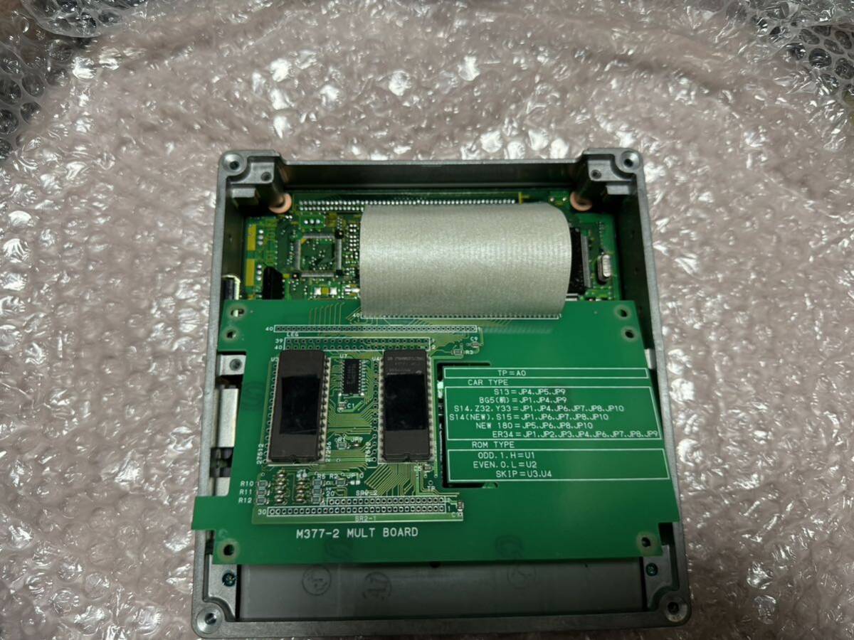 ステージア WGNC34 ECU エンジンコンピューター RS fourS WGC34 ER34 C35 スカイライン ローレル 23710-0V801 MT 追加基盤 M377-2 _画像4