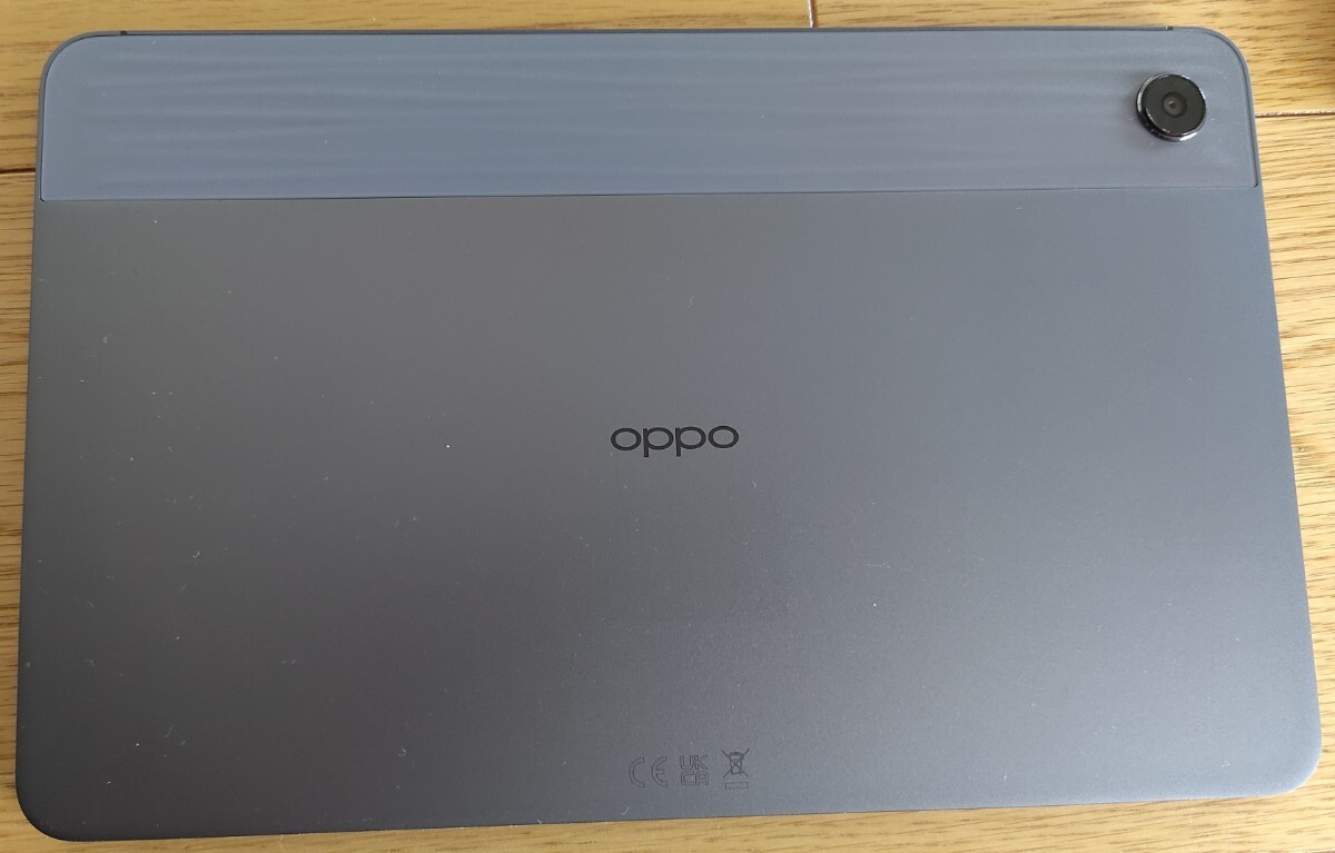 OPPO Pad Air タブレット ナイトグレー 128GB 10.3インチ（中古）+ガラスフィルム+ケースカバー_画像2