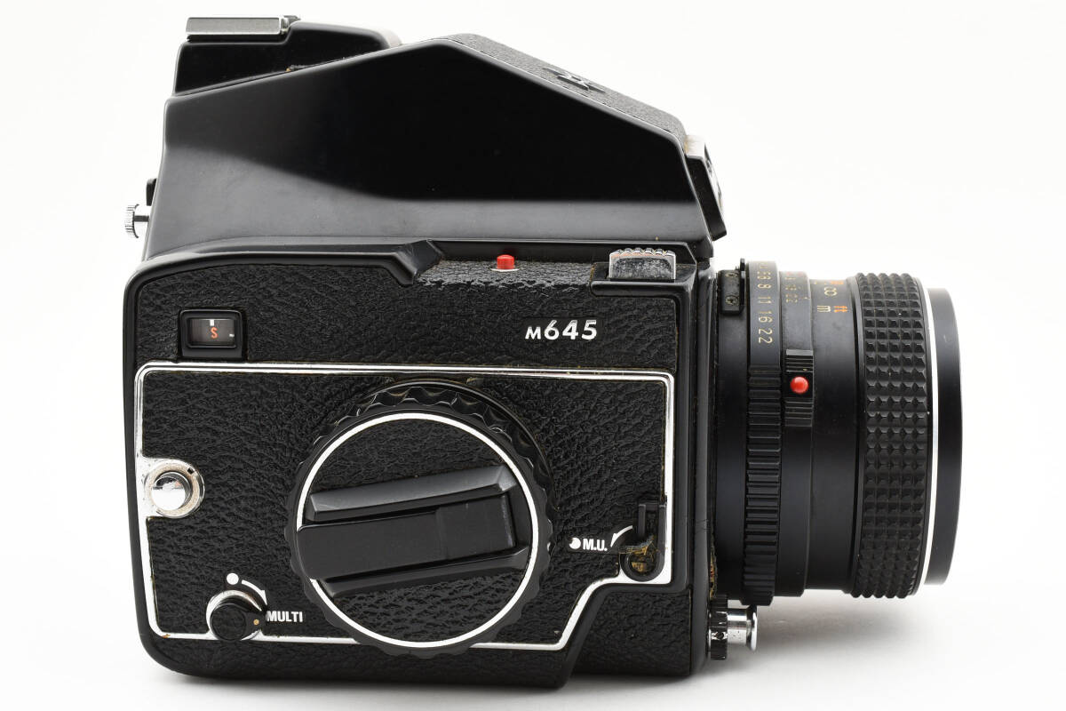 Mamiya マミヤ M645 SEKOR 中判カメラ 1:2.8 80mm 動作未チェック 現状品_画像5