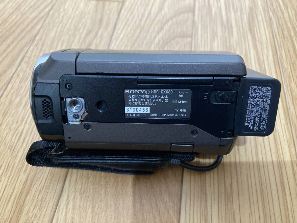 SONY HDR-CX680 ハンディカム デジタルビデオカメラ ソニー 現状品_画像4