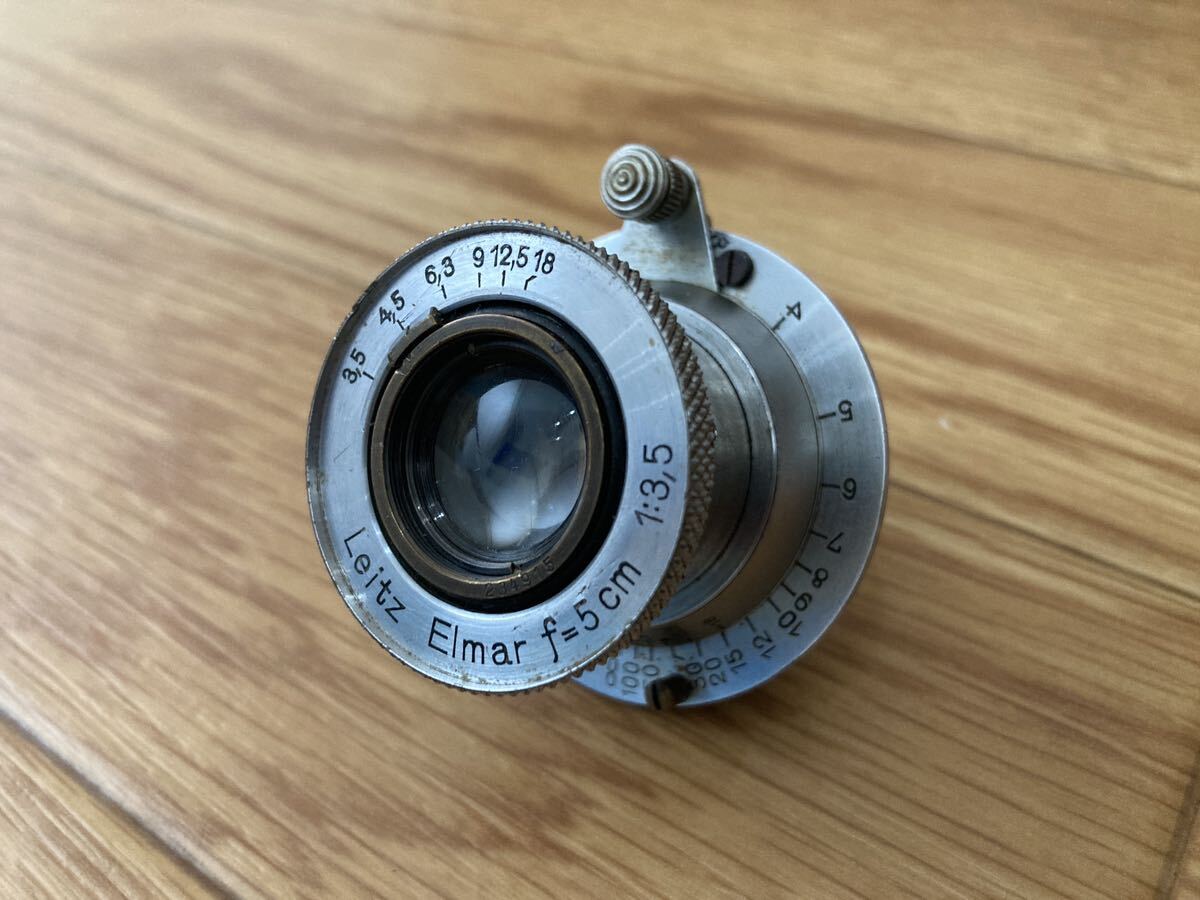 ライカ Elmar 5cm 1:3.5 エルマー Leica Leitz 現状品_画像1