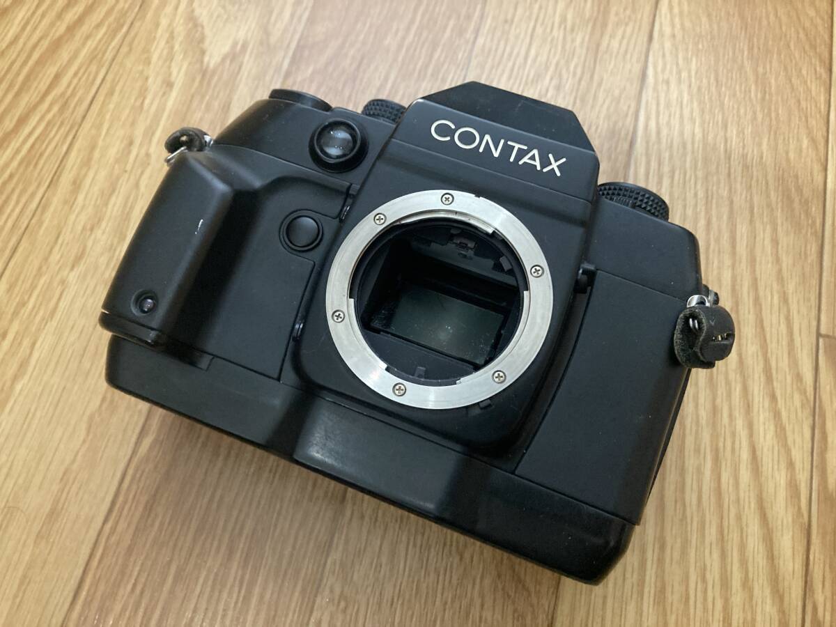 ジャンク Contax コンタックス AX ボディ フィルムカメラ_画像1