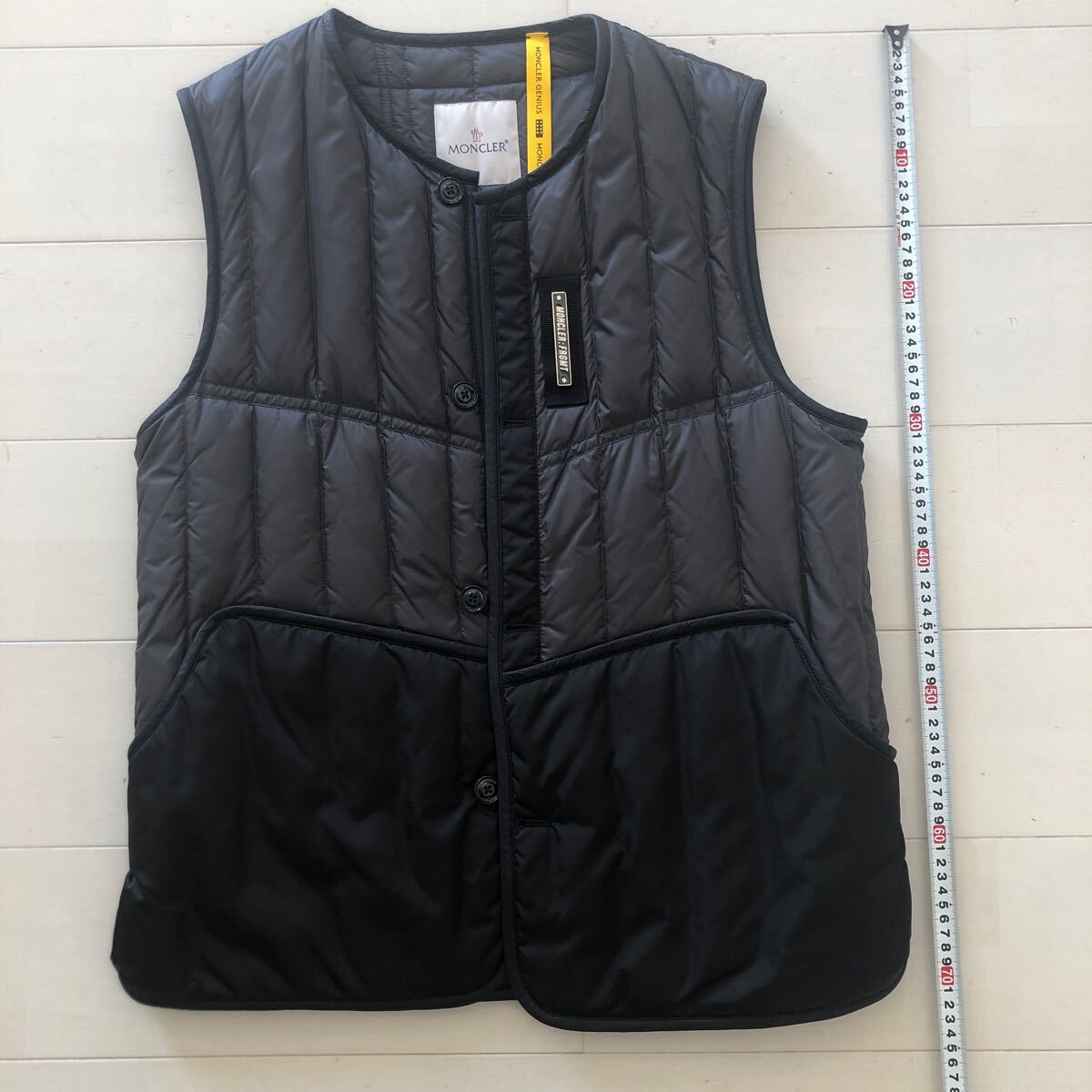 MONCLER FRGMTキルティングベスト size1_画像1