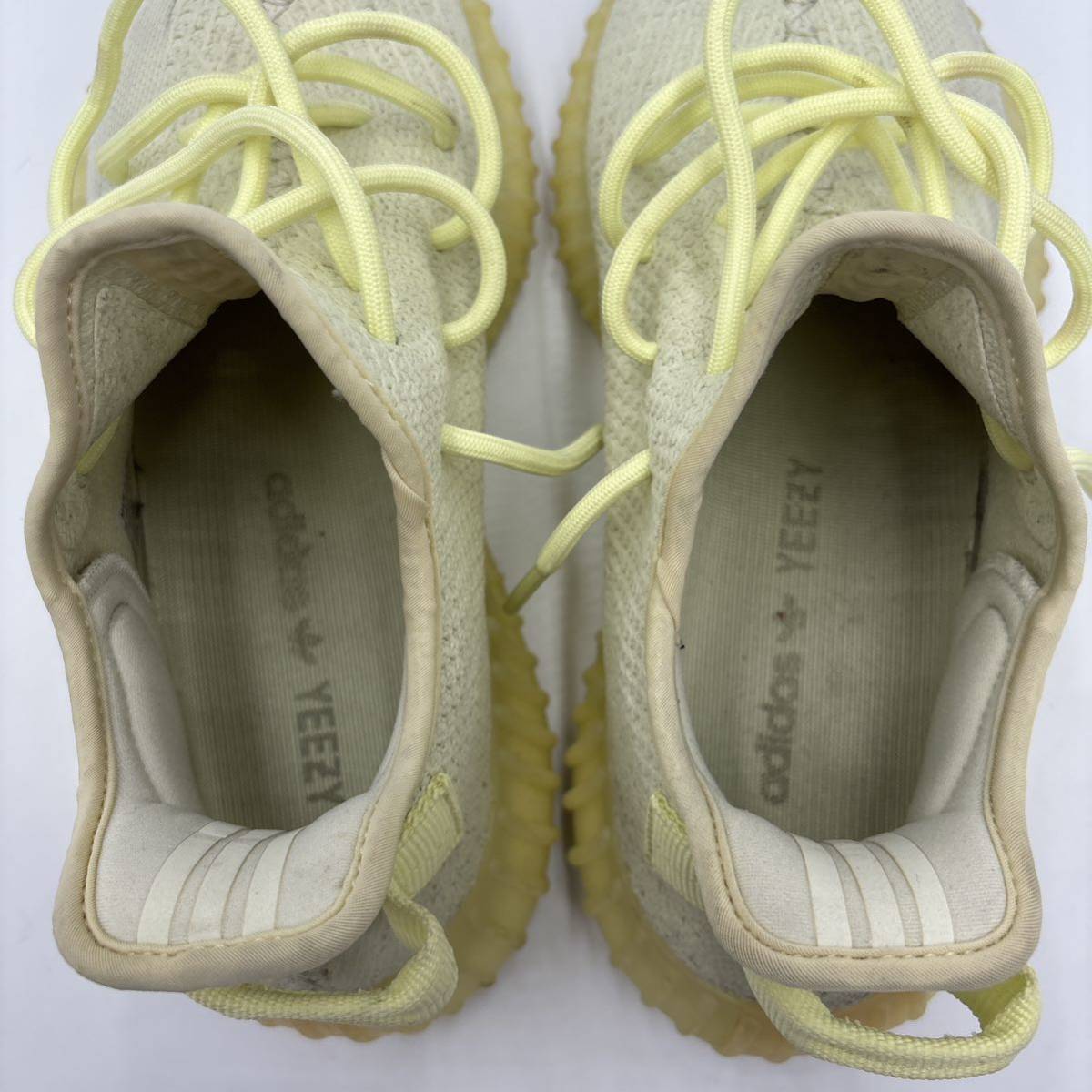 1円~ ＊ 18年製 入手困難 adidas originals アディダスオリジナルス YEEZY BOOST 350 V2 BUTTER イージーブースト スニーカー 25cm F36980_画像6