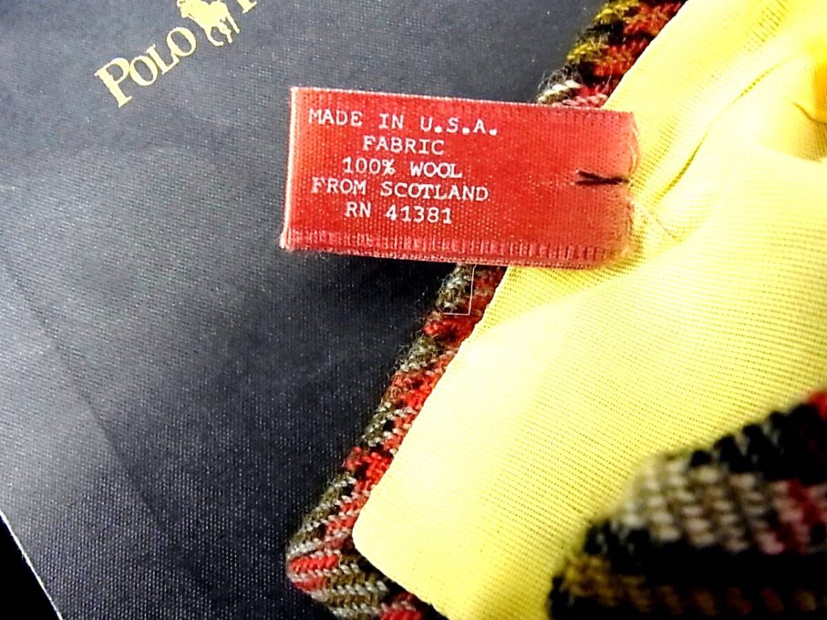 **:.*:[ beautiful goods ]WL1049*[ wool 100%][ popular horse Logo go in ] Ralph Lauren [POLO RALPH LAUREN] necktie 