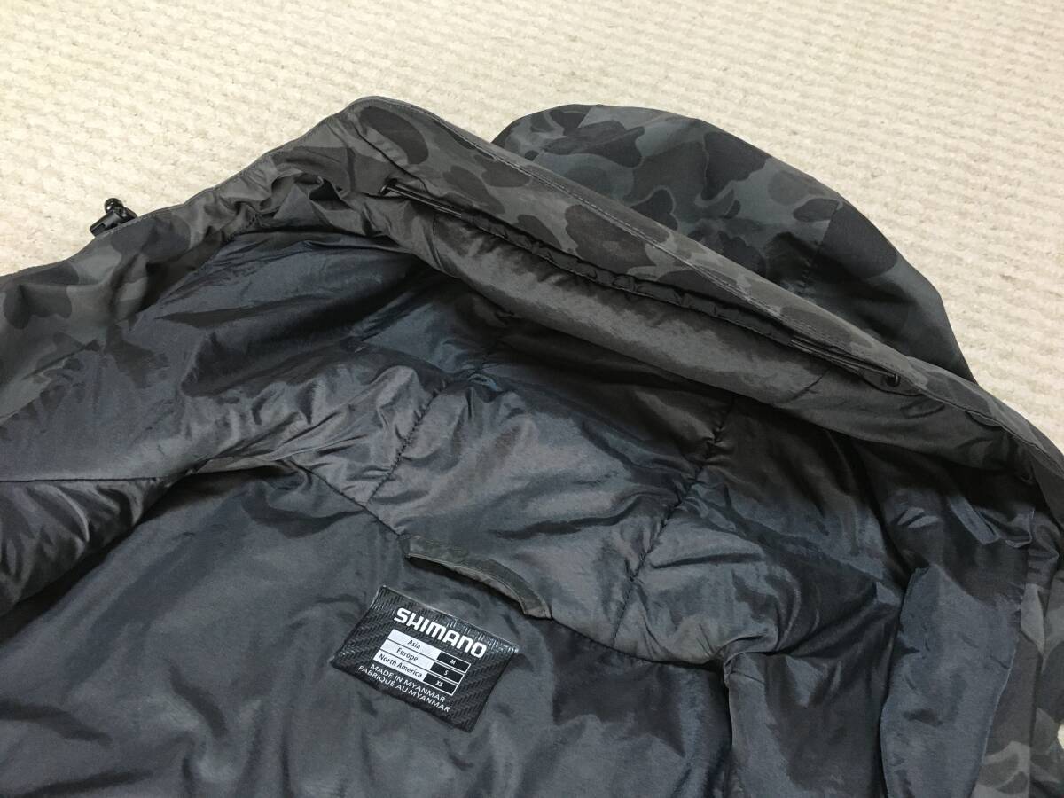 シマノ　DS　エクスプローラー　ウォームジャケット　RB-04JS　サイズM　中古美品　ドライシールド　防寒ジャケット_画像6