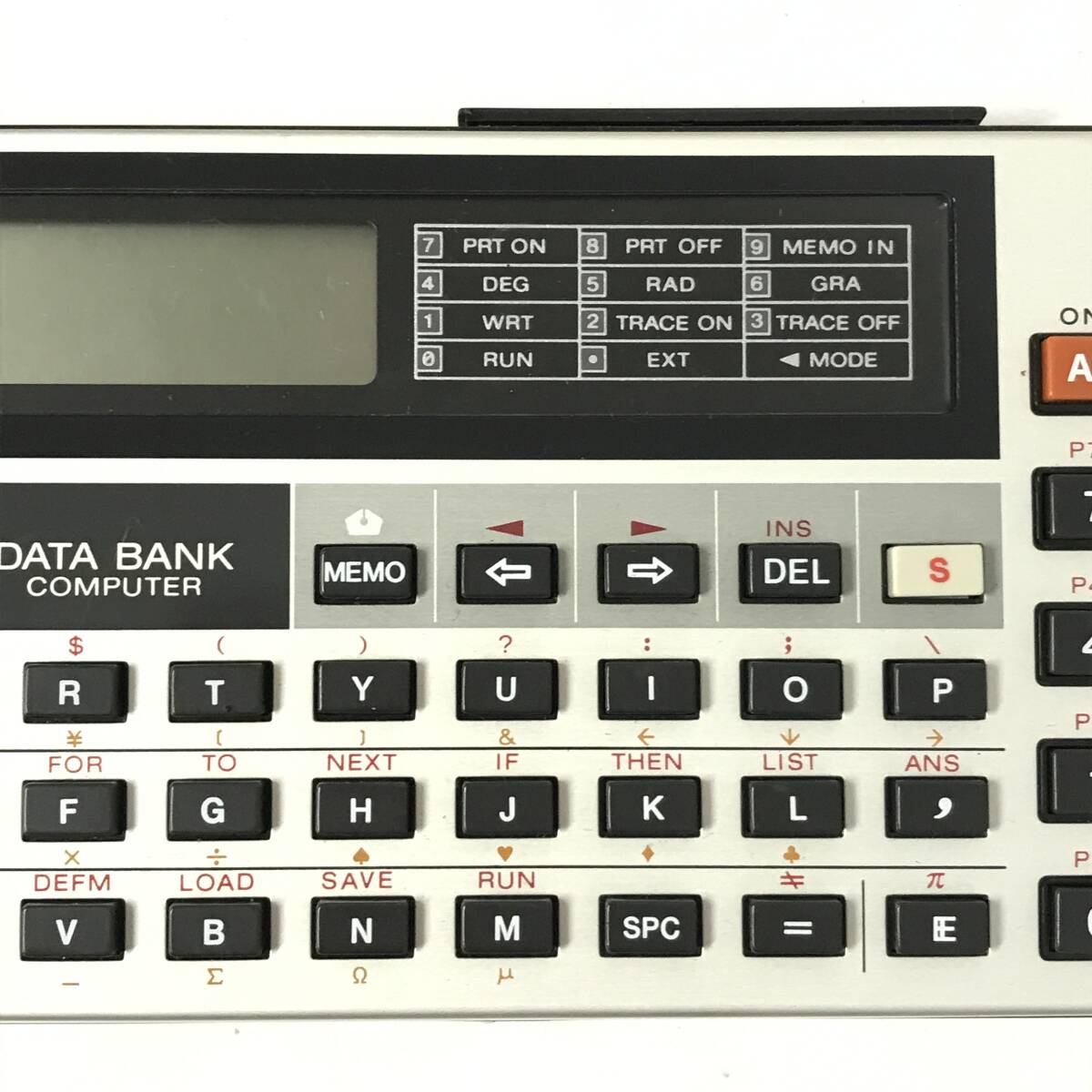 BF11/85　CASIO PB-110 カシオ データバンク ポケットコンピュータ ポケコン 動作品 DATA BANK 中古品_画像5