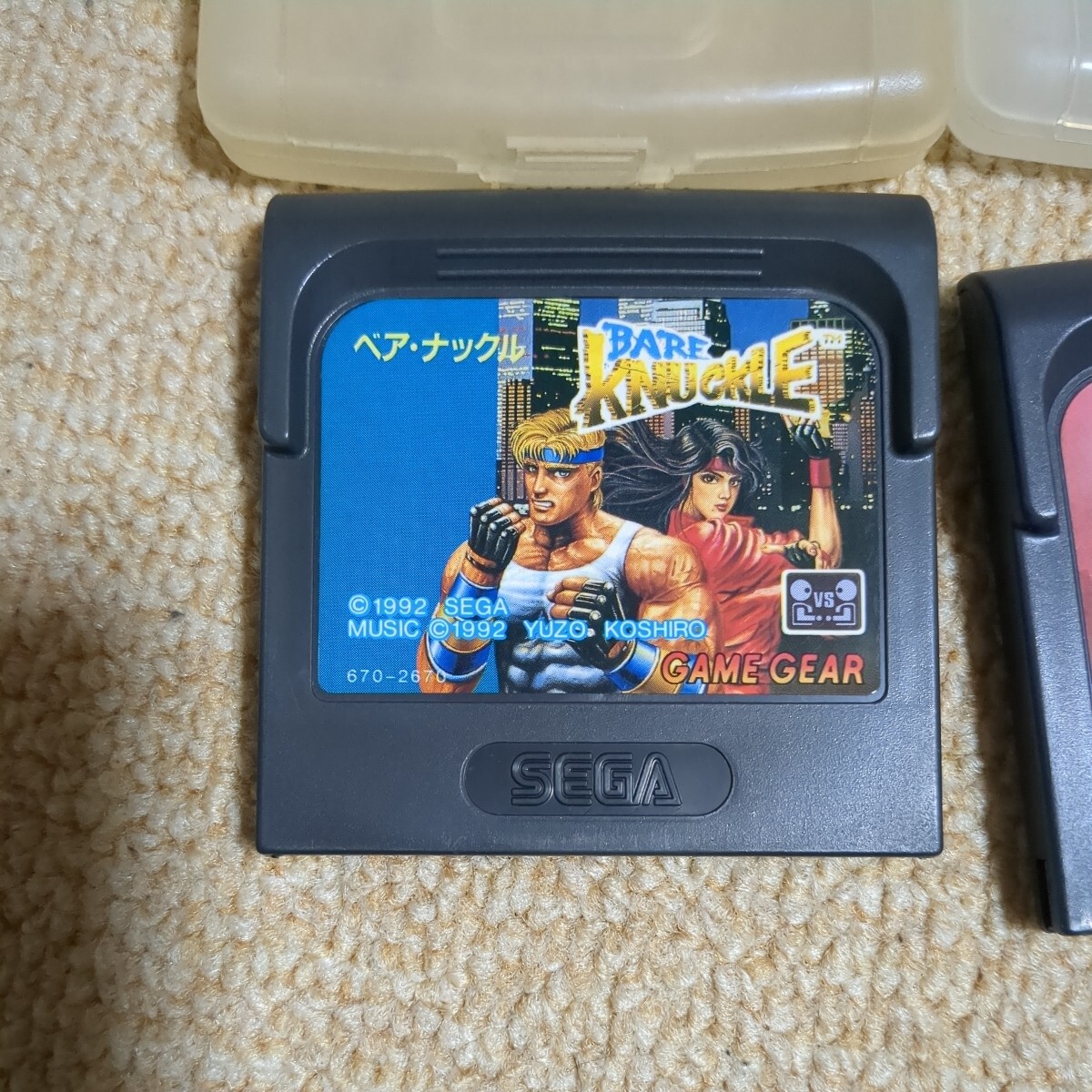 ゲームソフト　ゲームギア　ベアナックル　1 2 ⅱ　SEGA　セガ　GAME　GEAR_画像2