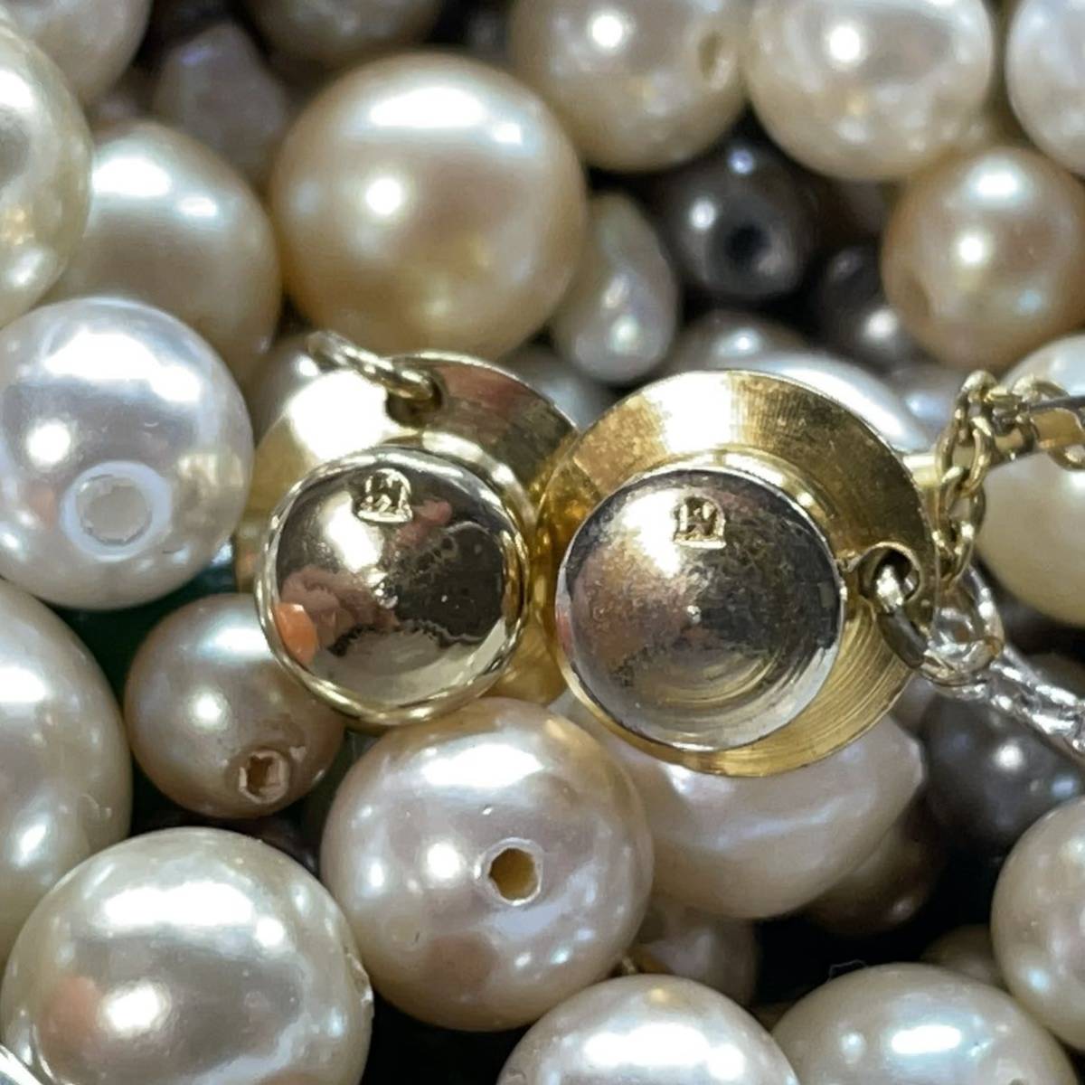 1000 jpy ~ a9 large amount pearl loose etc. summarize . gross weight 1720g pearl remove stone etc. ba lock pearl Mikimoto natural stone .... unset jewel etc. color stone set 