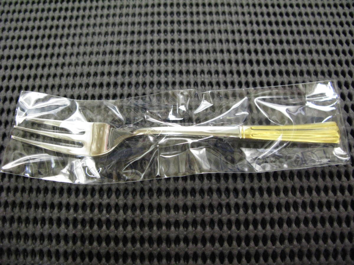 LUCKY WOOD/ Lucky wood * spoon * Fork 10 pcs set *18-8 stainless steel * unused storage goods ①