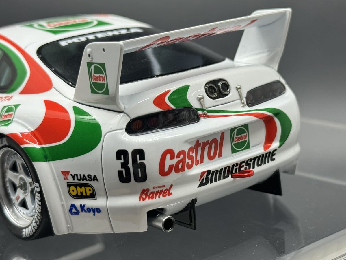 塗装済完成品　タミヤ 1/24 スポーツカーシリーズ No.163 カストロール トヨタ トムス スープラ GT_画像6