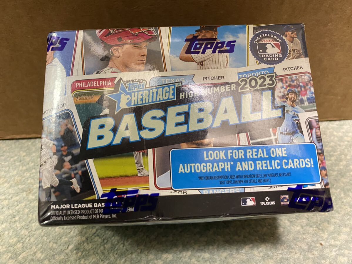 2023 Topps Heritage High Number blaster box トップス