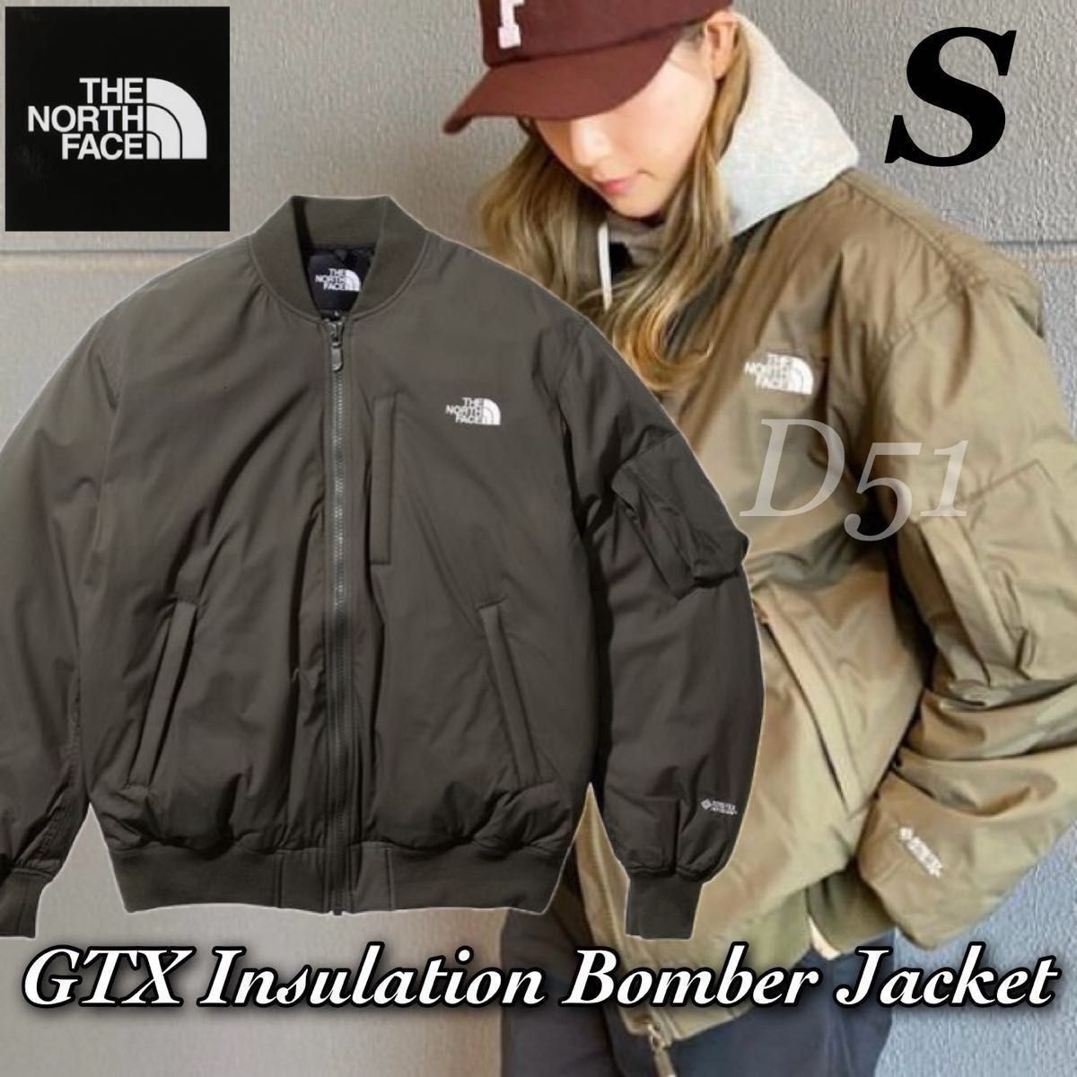S】新品 The North Face GTX Insulation Bomber Jacket ND42330R S】新品 The North Face GTX Insulation Bomber Jacket ND42330R