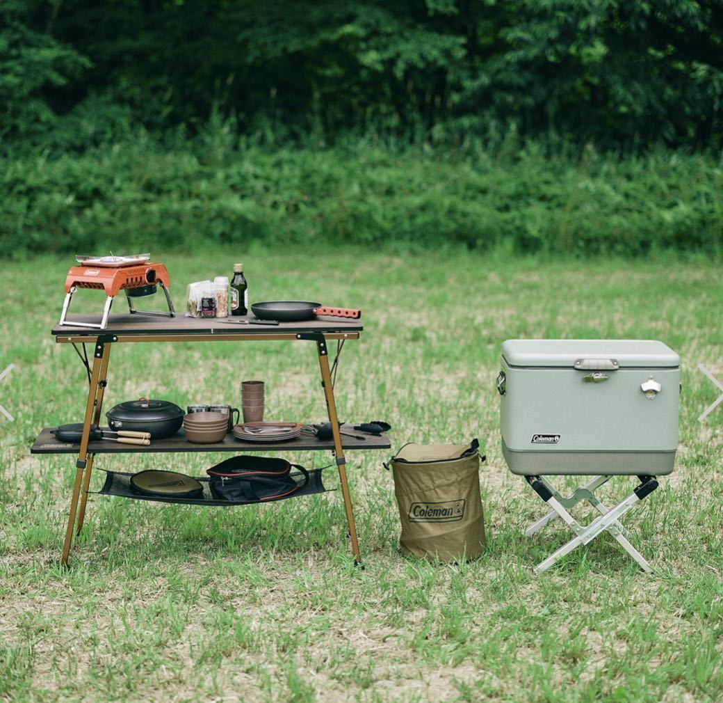 * new goods * unopened * Coleman butterfly multi shelf 2000037434 desk shelves table camp outdoor kitchen 