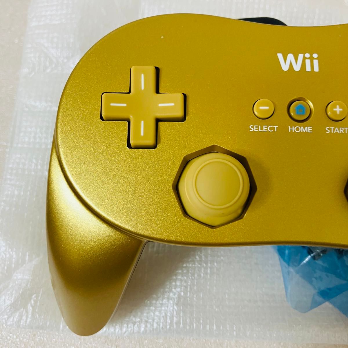 新品未使用  Wii クラシックコントローラーPRO ゴールド 非売品